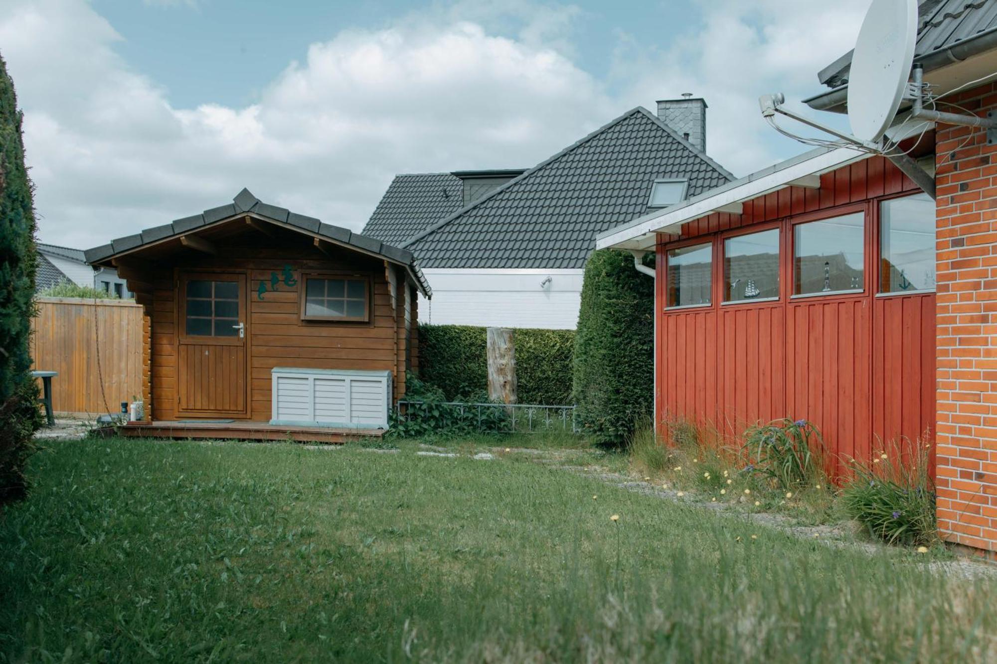 Haus Karin Ferienwohnung 2 Büsum Exterior foto